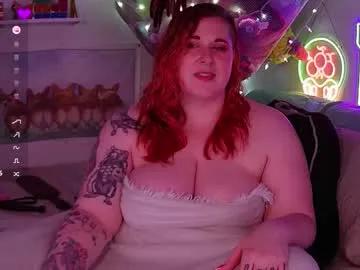 opalreigning — LUV cumming here  Fav pattern 99! Control link in PVT //  GOAL:  Deep throat BJ [150 tokens left]  #redhead #lovense #bbw #natural #bigboobs