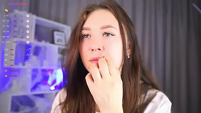 AlinaOrf — Pull up my t-shirt for a better look