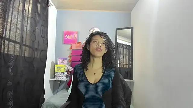 StripChat alma_azul  is Freechat  alma_azul — Black lingerie + heels dance