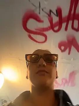 Ninabigtitied — bra removal + tits oil on the beach 